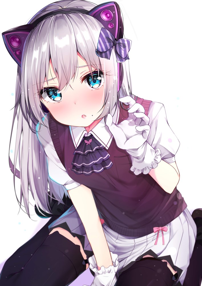 【二次】手袋をつけた女の子【画像】　その６